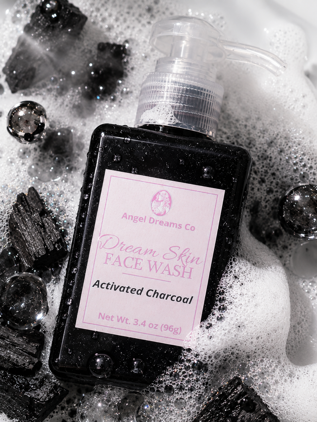 Dream Skin Face Wash - Activated charcoal(3.4 oz)