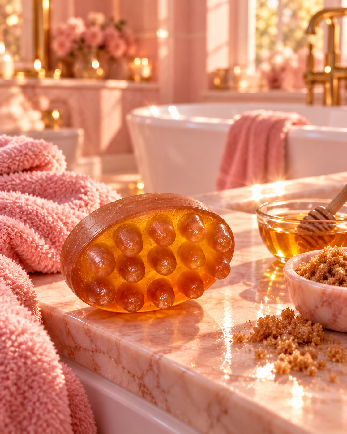 Dream Skin Brown Sugar & Honey Massage Soap