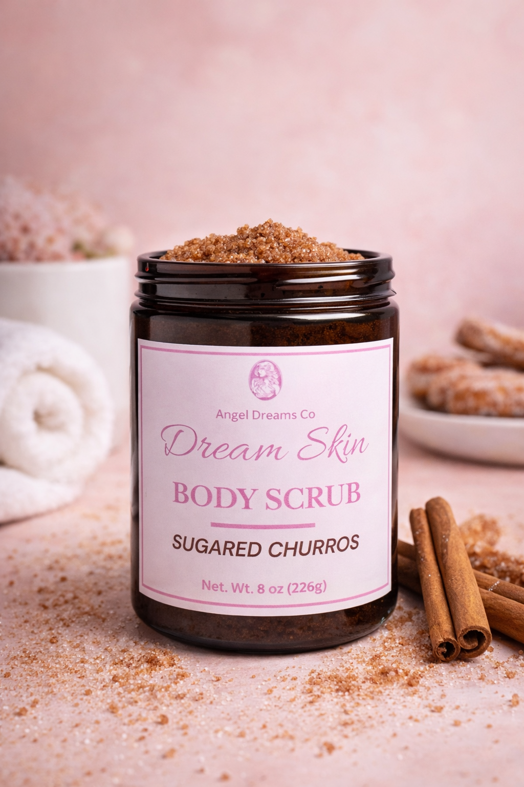 Dream Skin Body Scrub- Sugared Churros(8 oz)