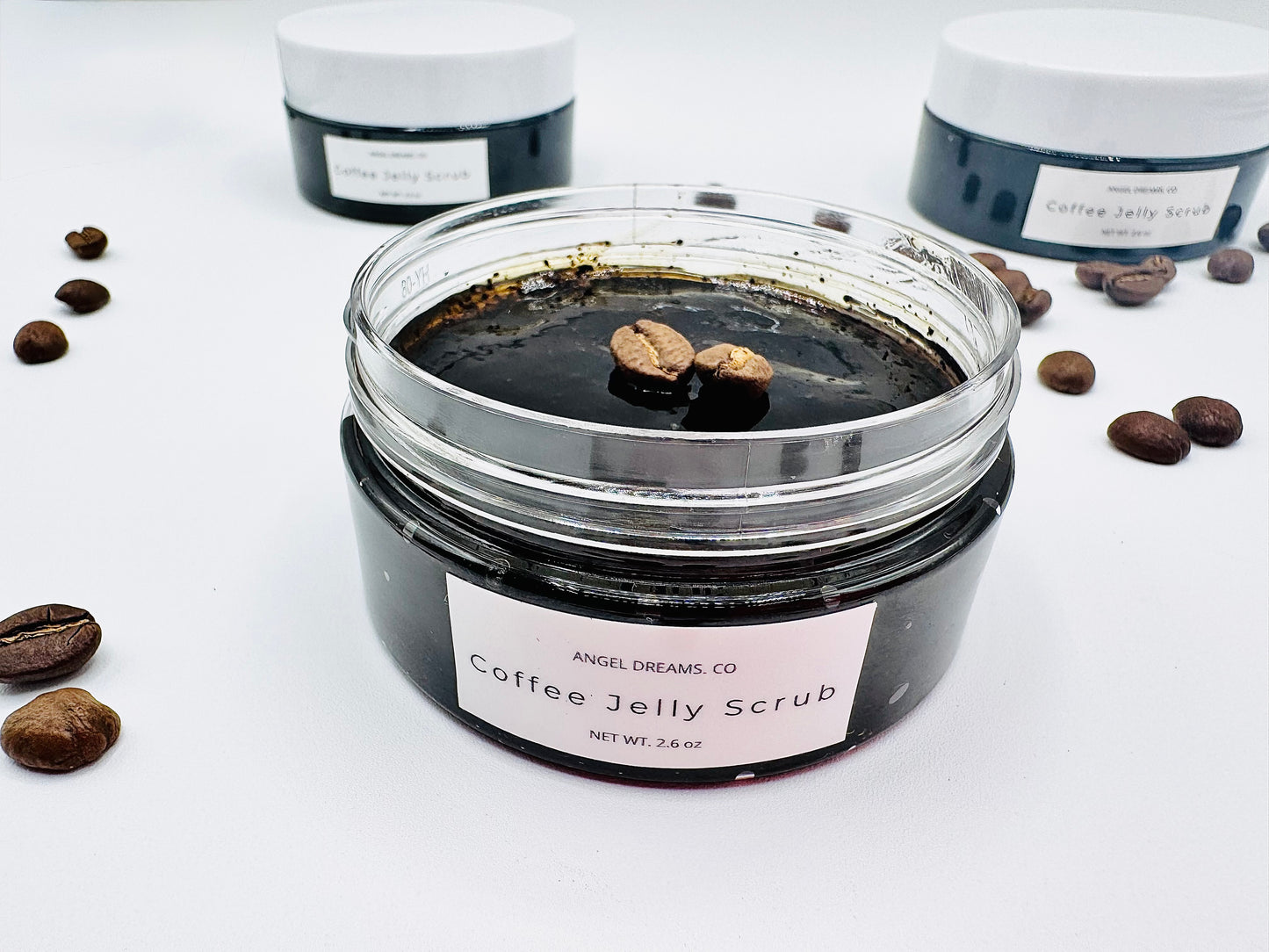 Dream Skin Jelly Scrub- Firm & Tone Coffee face scrub(2.6oz)