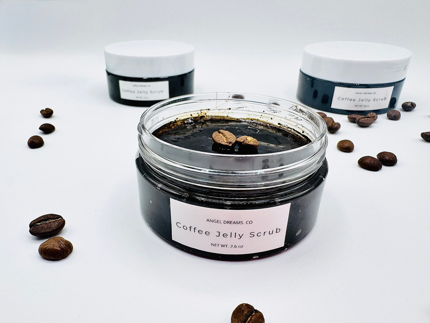 Dream Skin Jelly Scrub- Firm & Tone Coffee face scrub(2.6oz)