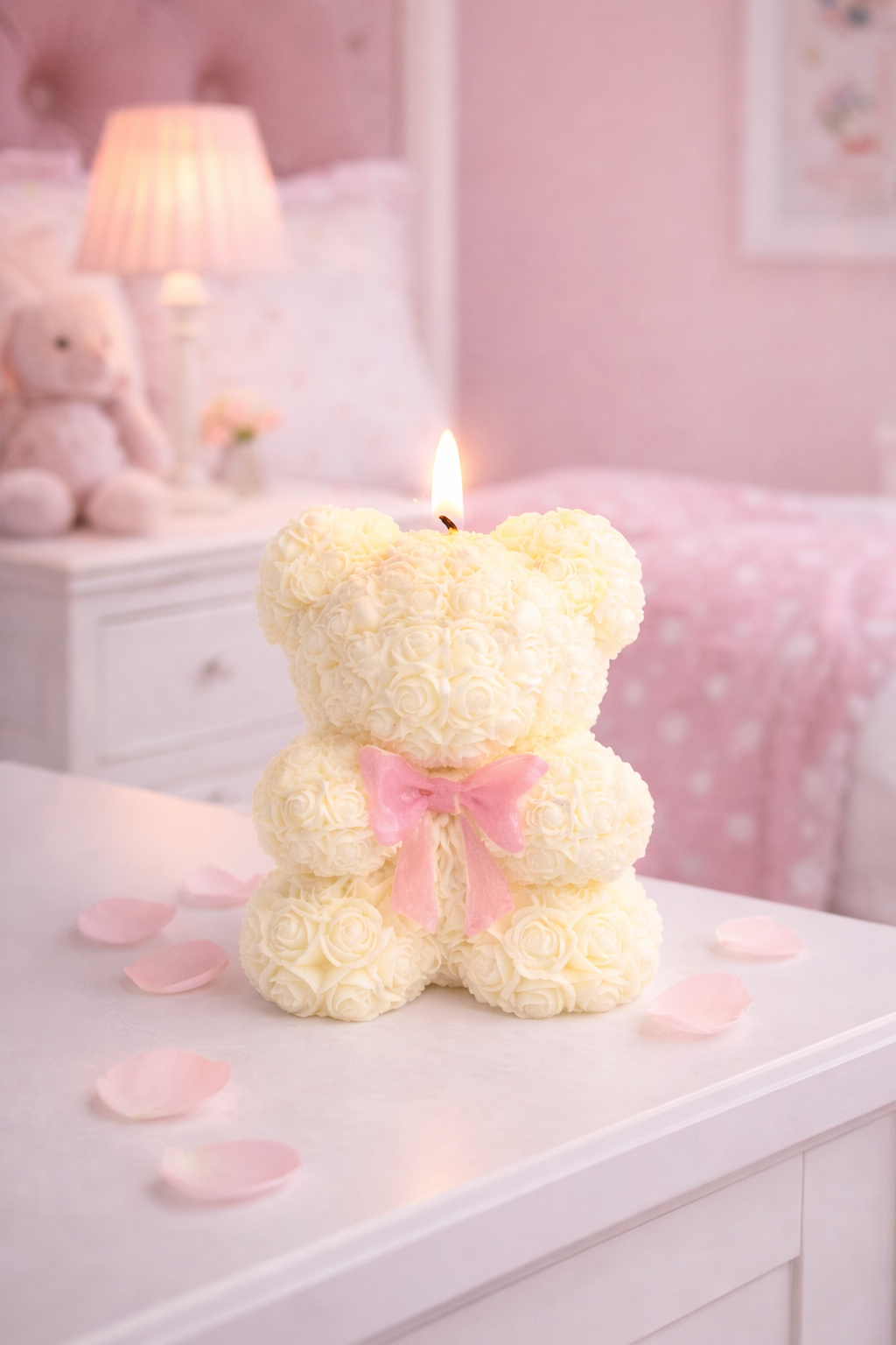 Sweet Comfort Bear organic soy wax candle