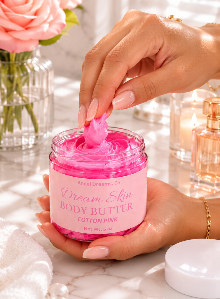Dream Skin Body Butter- Cotton Pink(5oz)
