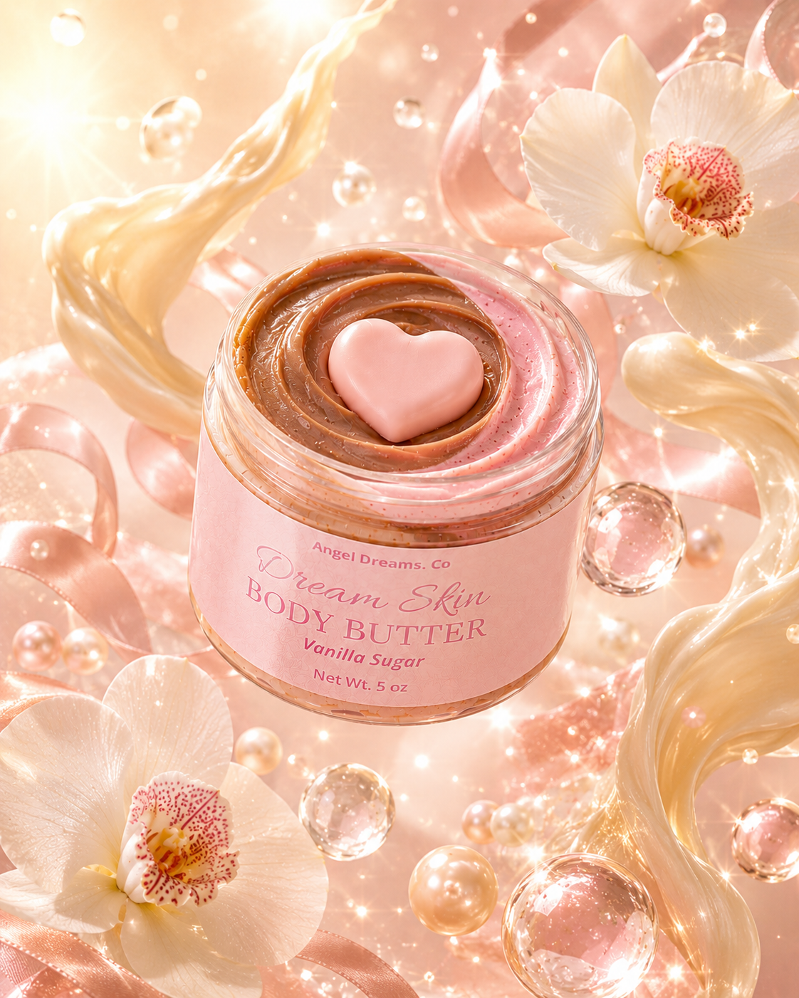 Dream Skin Body Butter- Vanilla sugar (5oz)