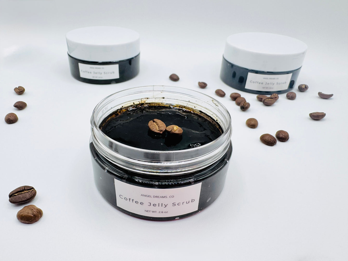 Dream Skin Jelly Scrub- Firm & Tone Coffee face scrub(2.6oz)