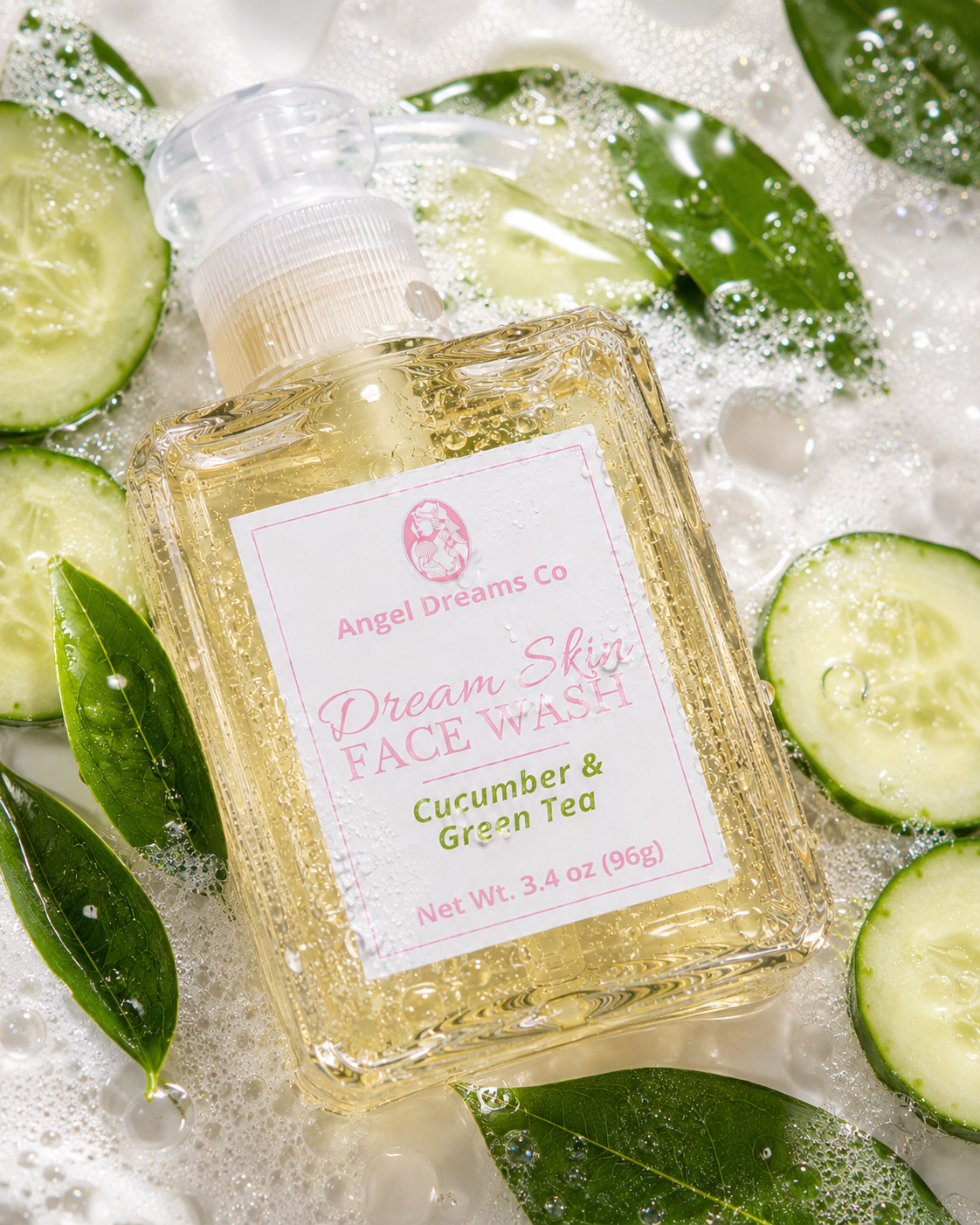 Dream Skin Face Wash- Cucumber & Green Tea(3.4oz)