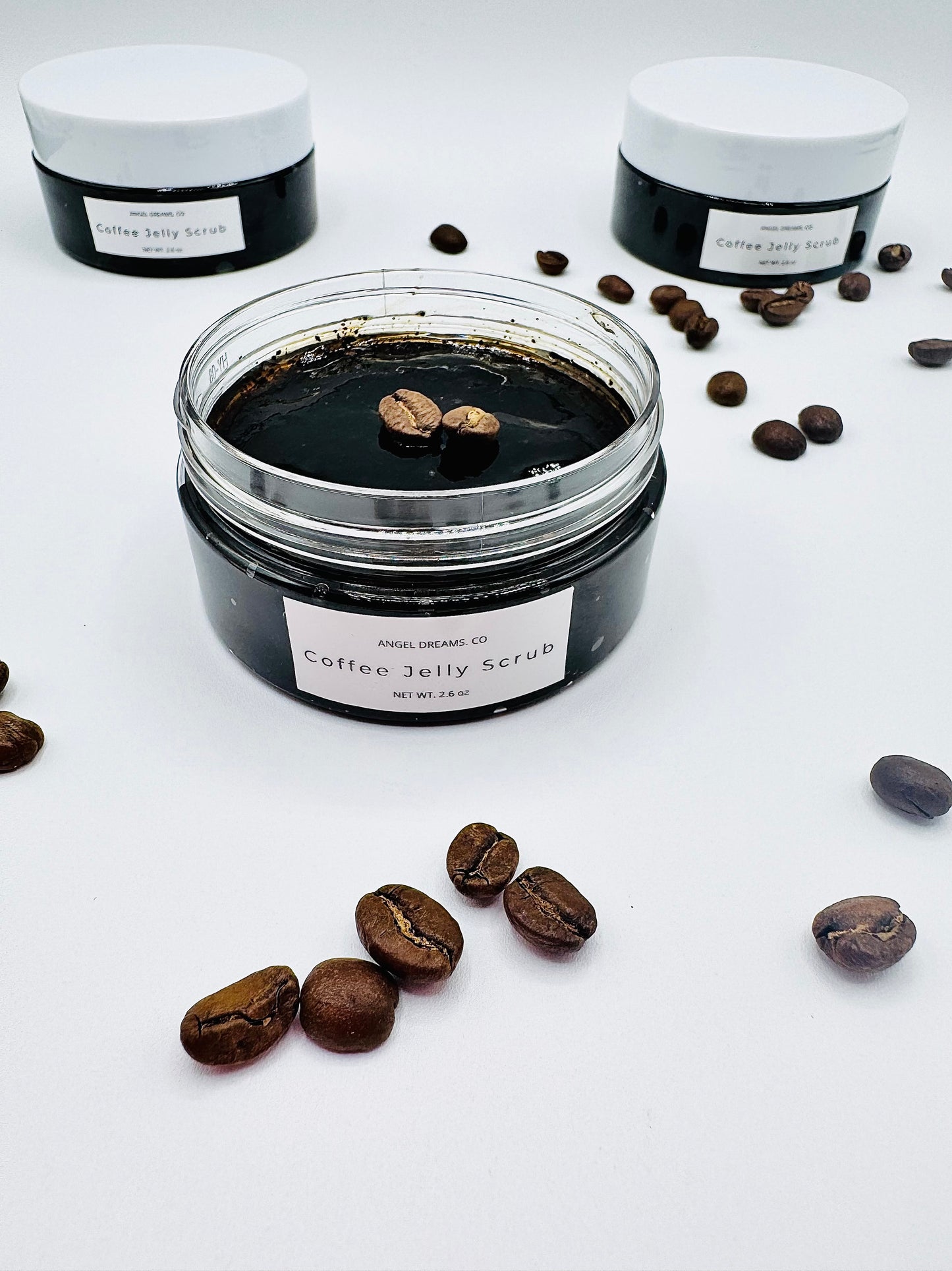 Dream Skin Jelly Scrub- Firm & Tone Coffee face scrub(2.6oz)