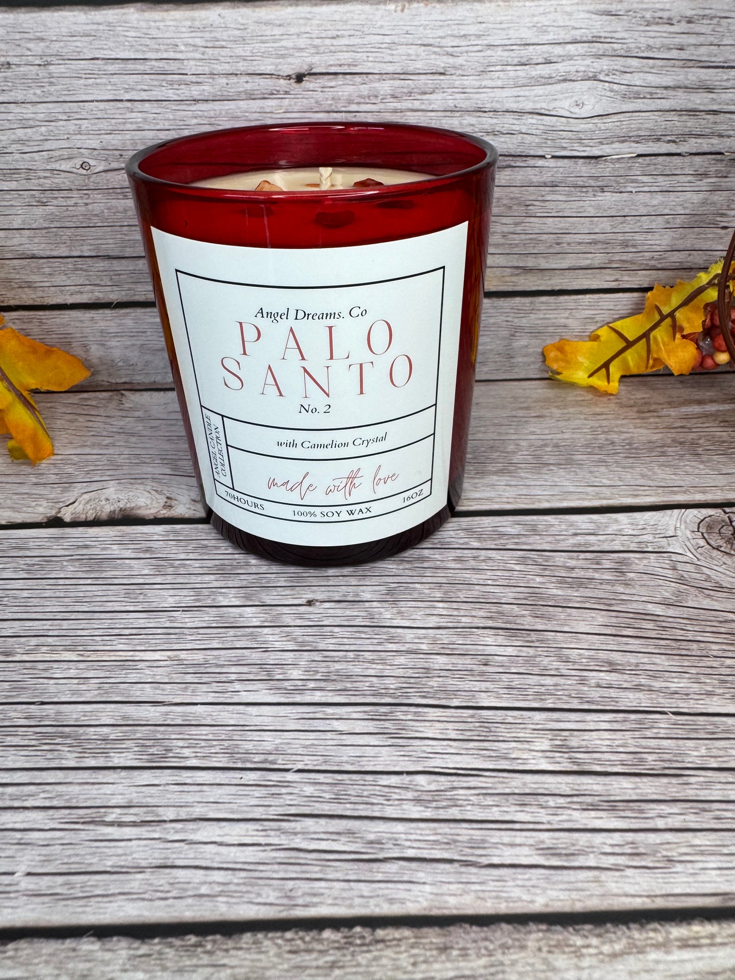 Angel Candles- Palo Santo#2(16oz)