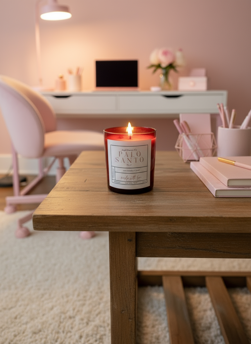 Angel Candles- Palo Santo#2(16oz)