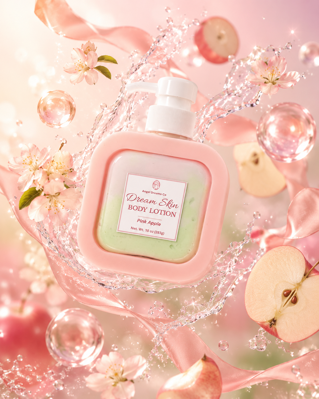Dream Skin Body Lotion- Pink apple(10oz)