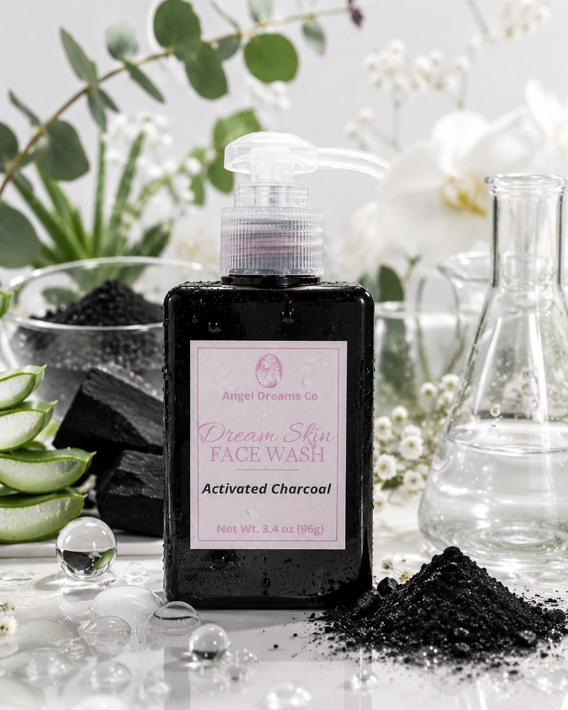 Dream Skin Face Wash - Activated charcoal(3.4 oz)