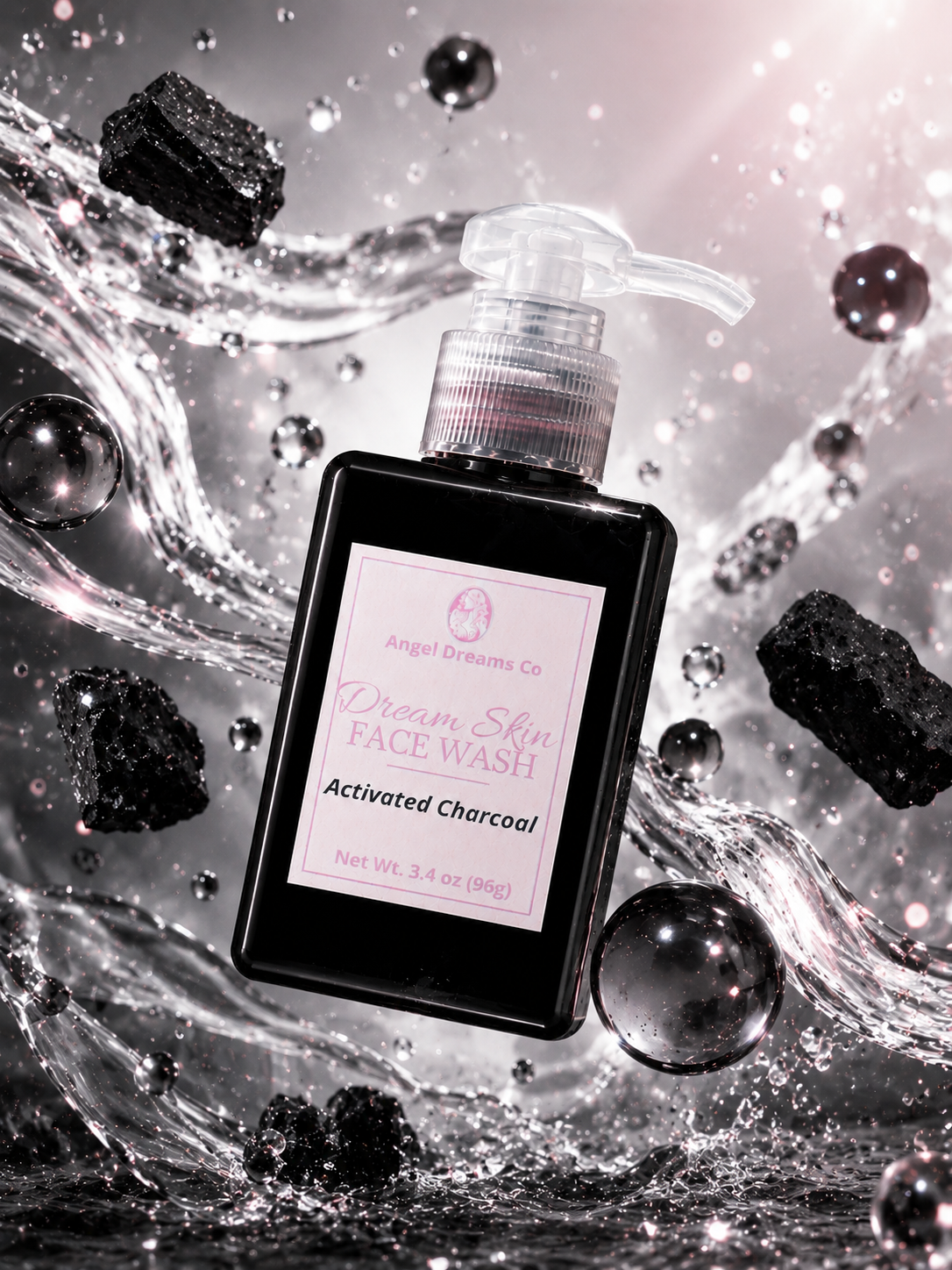 Dream Skin Face Wash - Activated charcoal(3.4 oz)