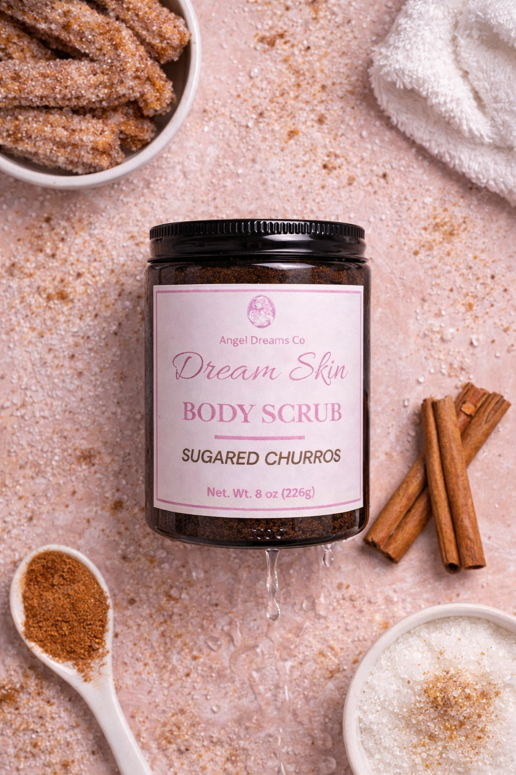 Dream Skin Body Scrub- Sugared Churros(8 oz)