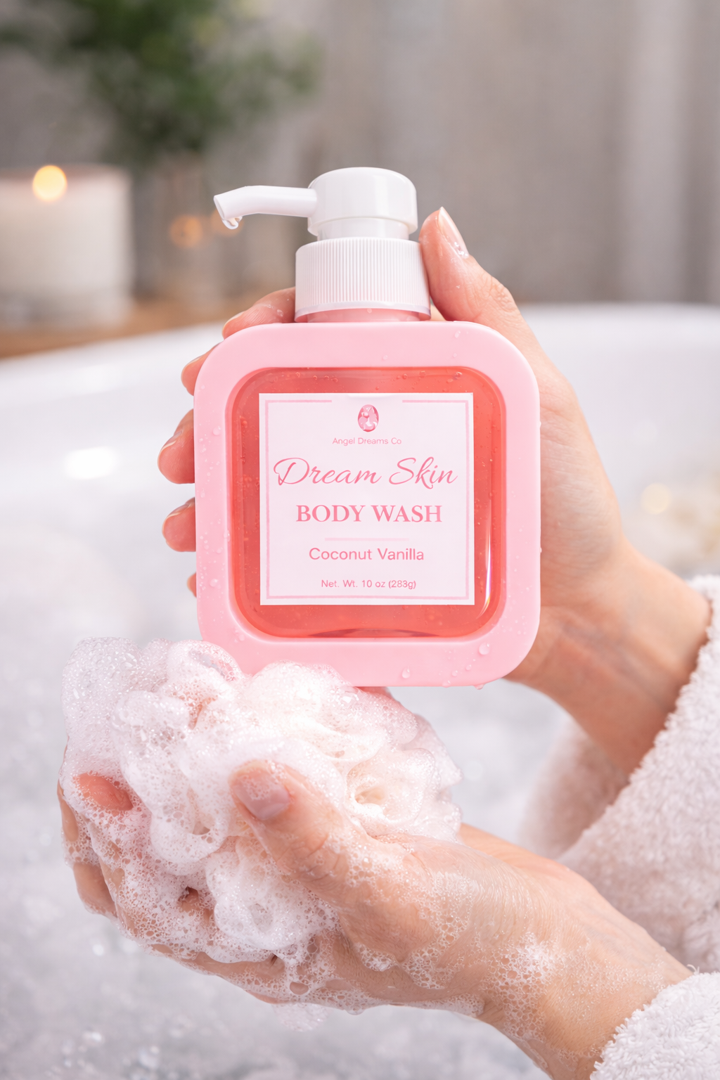 Dream Skin Jelly Wash-Coconut Vanilla(10 oz)