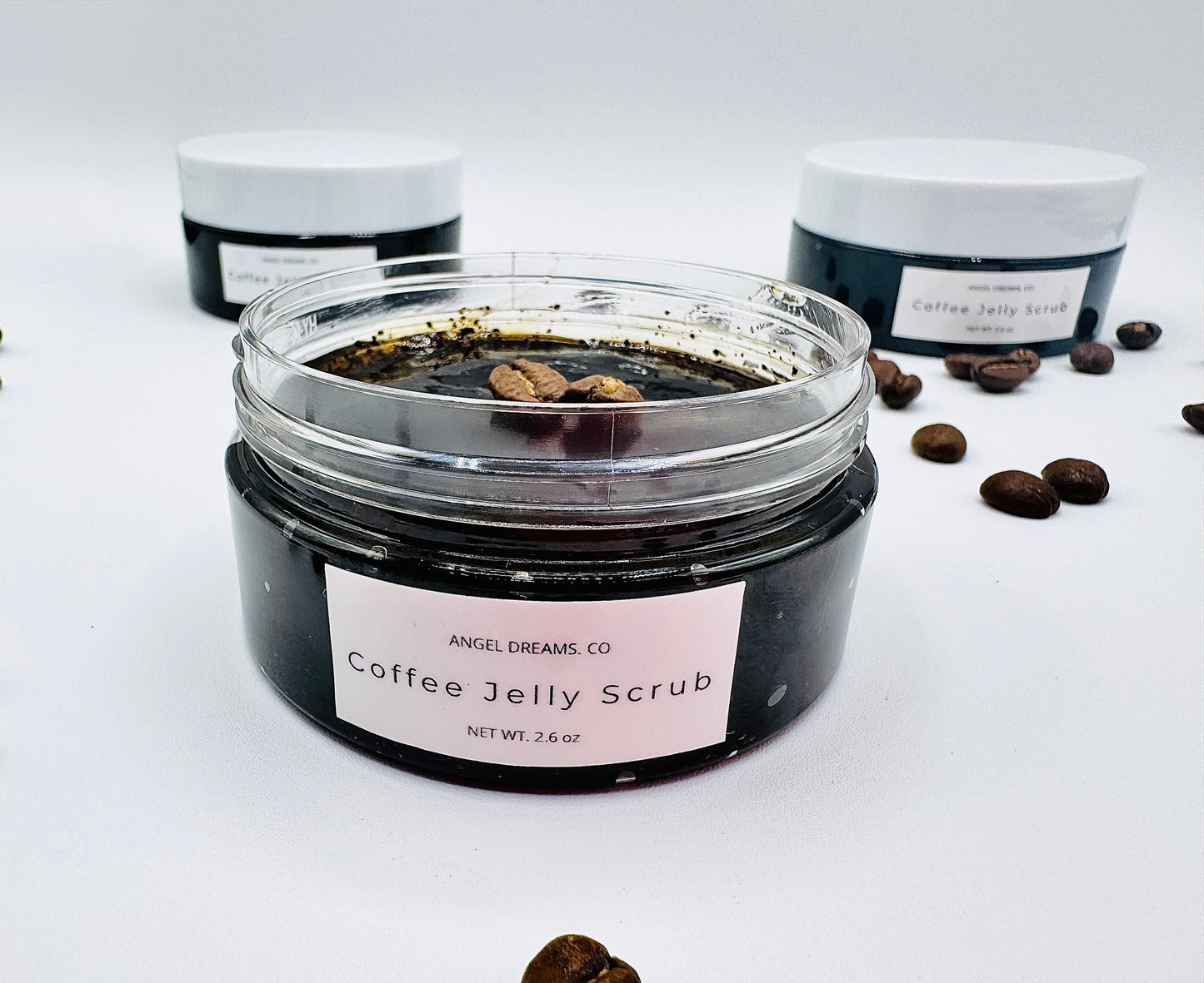 Dream Skin Jelly Scrub- Firm & Tone Coffee face scrub(2.6oz)
