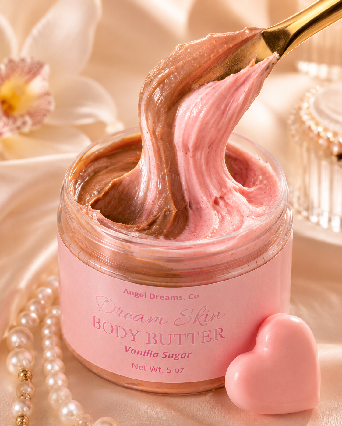 Dream Skin Body Butter- Vanilla sugar (5oz)