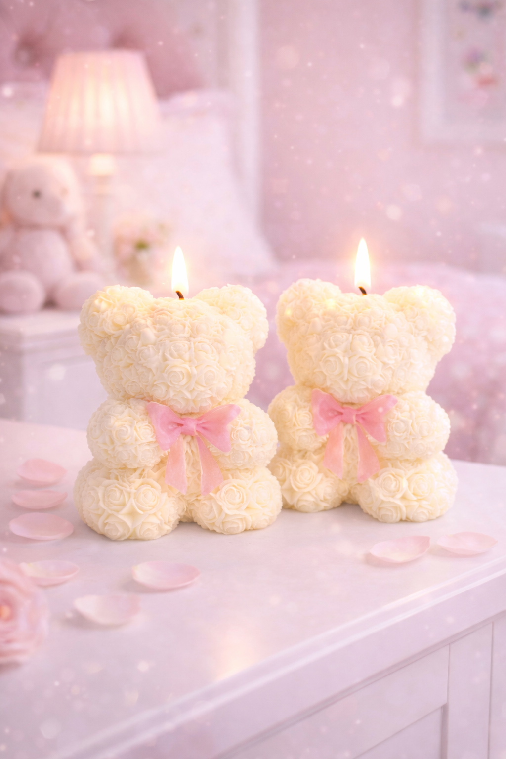 Sweet Comfort Bear organic soy wax candle