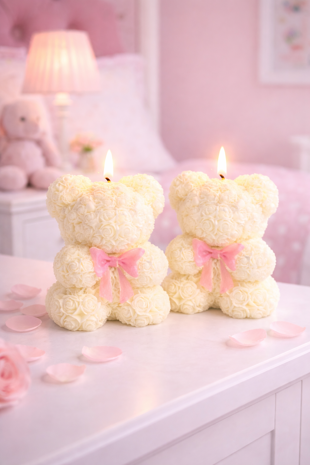 Sweet Comfort Bear organic soy wax candle