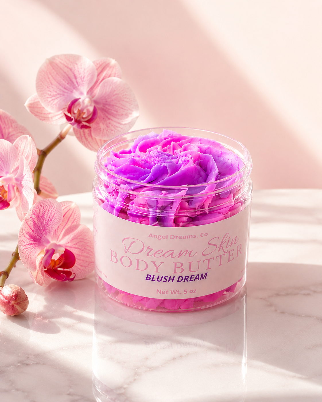 Dream Skin Body Butter- Blush Dream- (5oz)