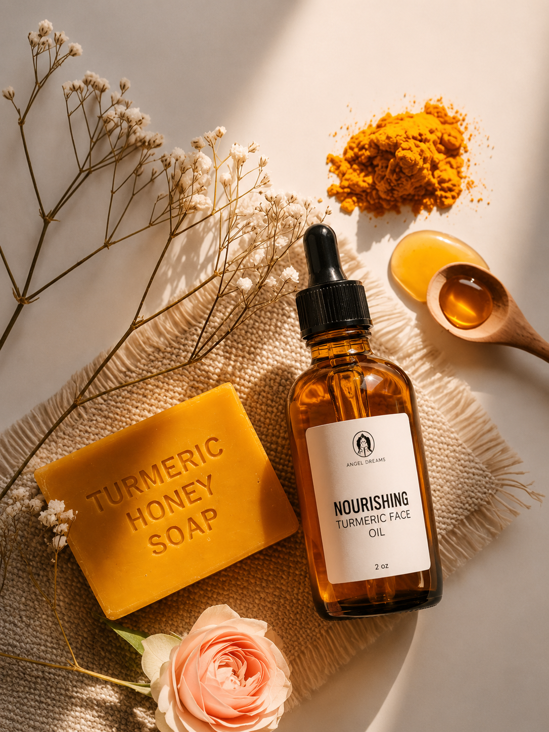 Dream Skin Face Oil-Nourishing Turmeric Oil(2oz)