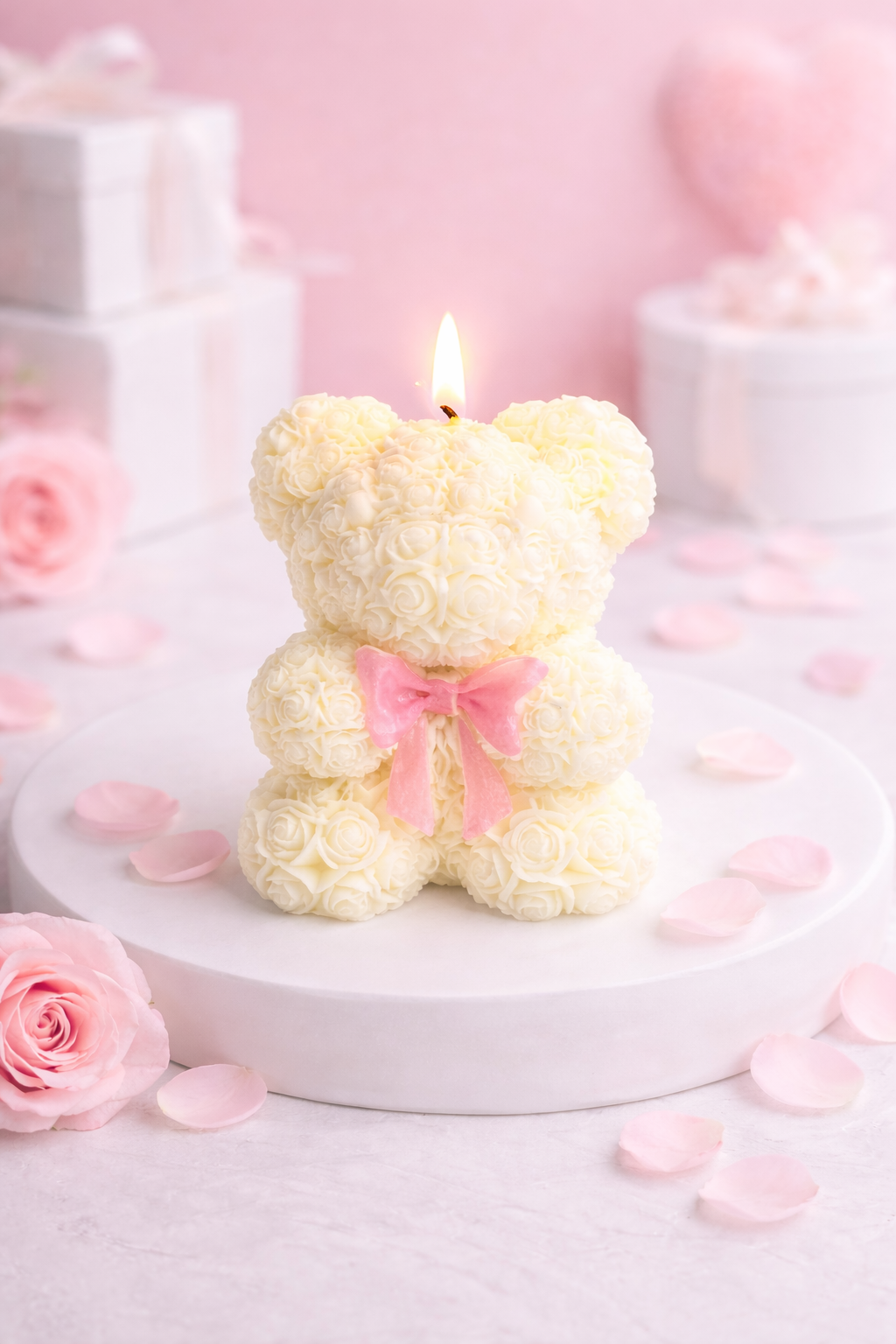 Sweet Comfort Bear organic soy wax candle