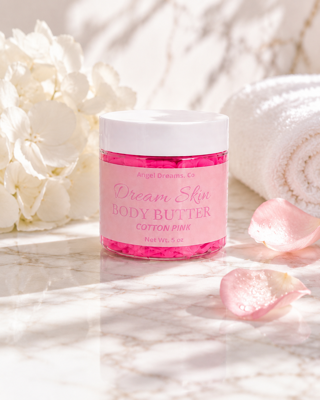 Dream Skin Body Butter- Cotton Pink(5oz)