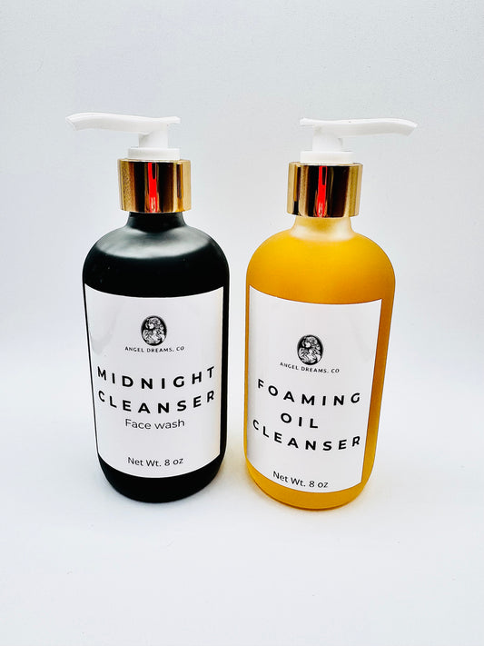 Dream Skin Face Wash- Duo Oil Cleanser & Activated Charcoal (8oz)
