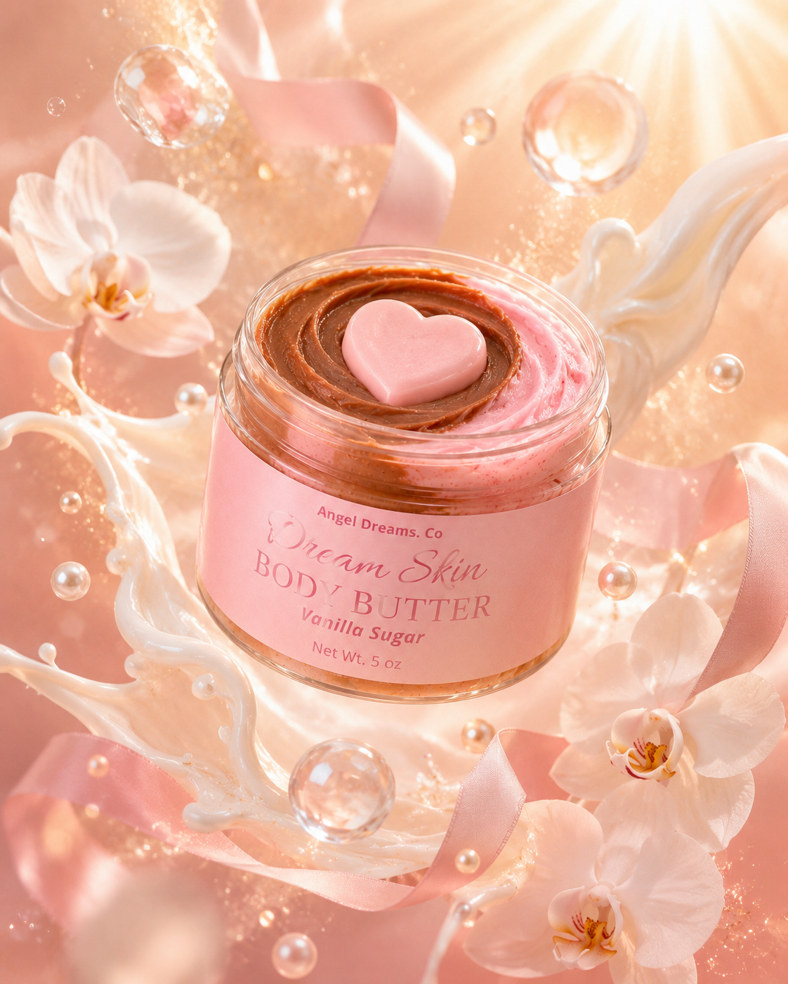 Dream Skin Body Butter- Vanilla sugar (5oz)