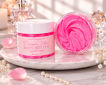 Dream Skin Body Butter- Cotton Pink(5oz)