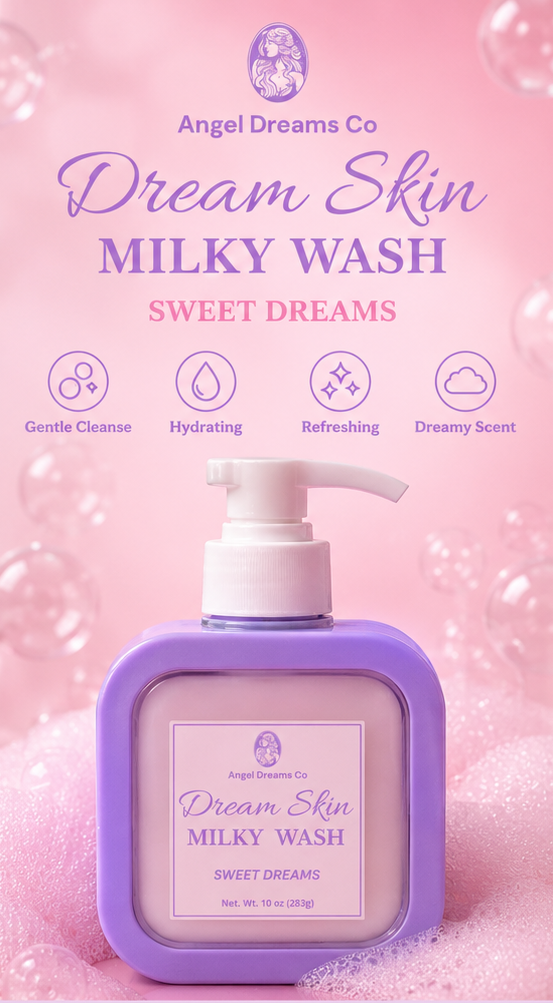 Dream Skin Milky Wash- Sweet Dreams (10oz)
