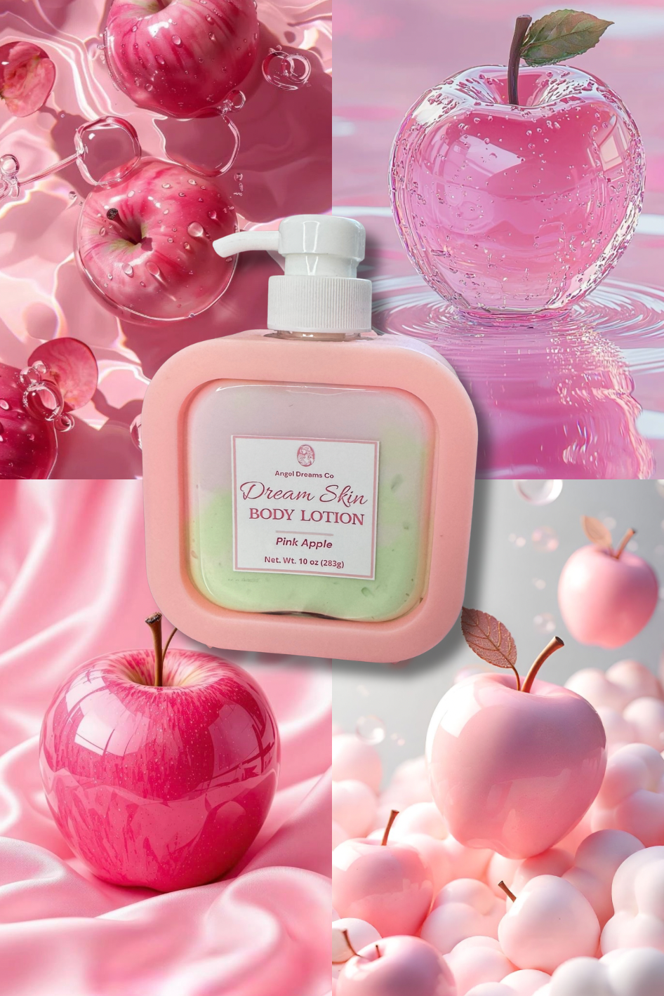 Dream Skin Body Lotion- Pink apple(10oz)