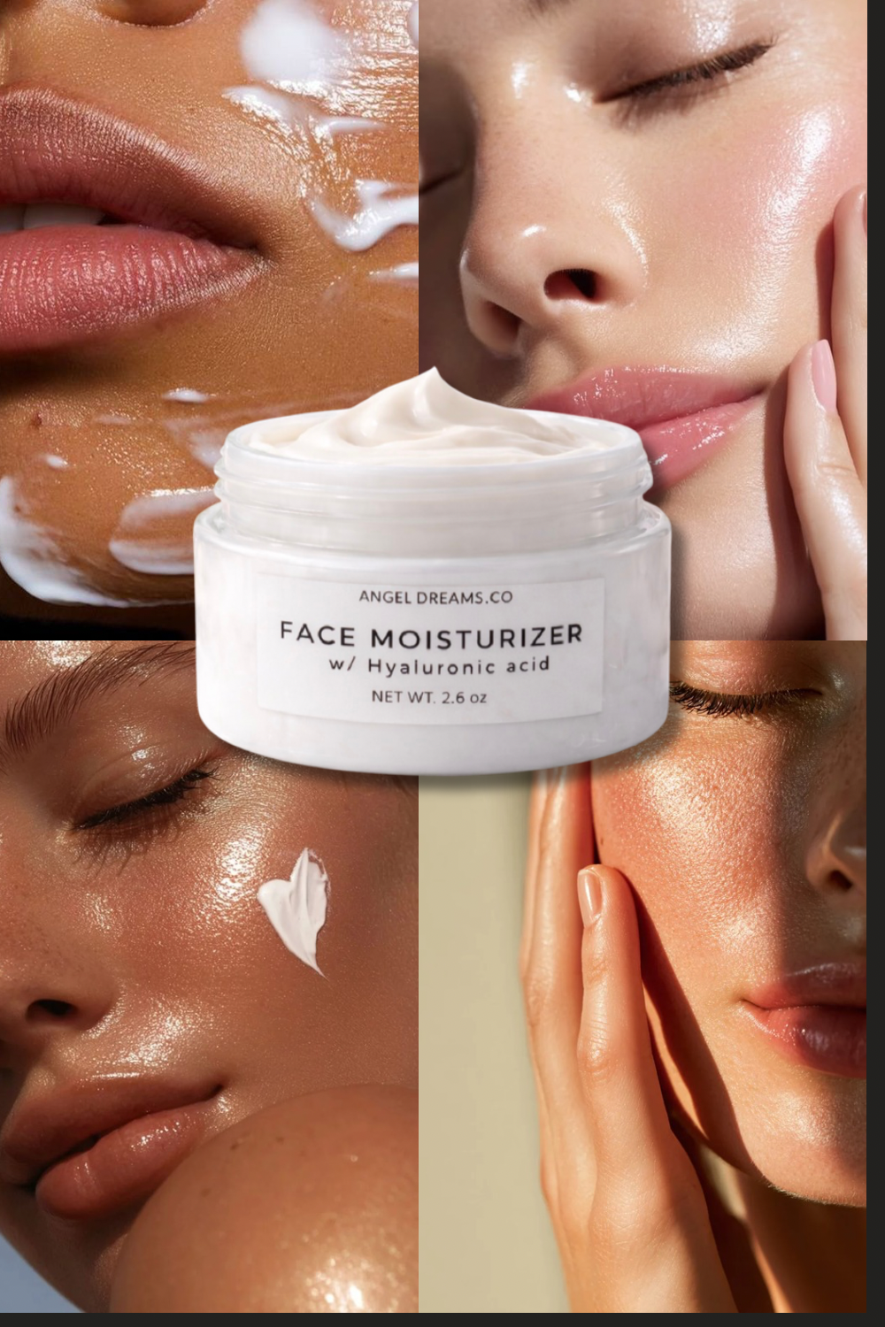 Dream Skin Face Moisturizer – Hyaluronic Acid Hydration (2.6 oz)