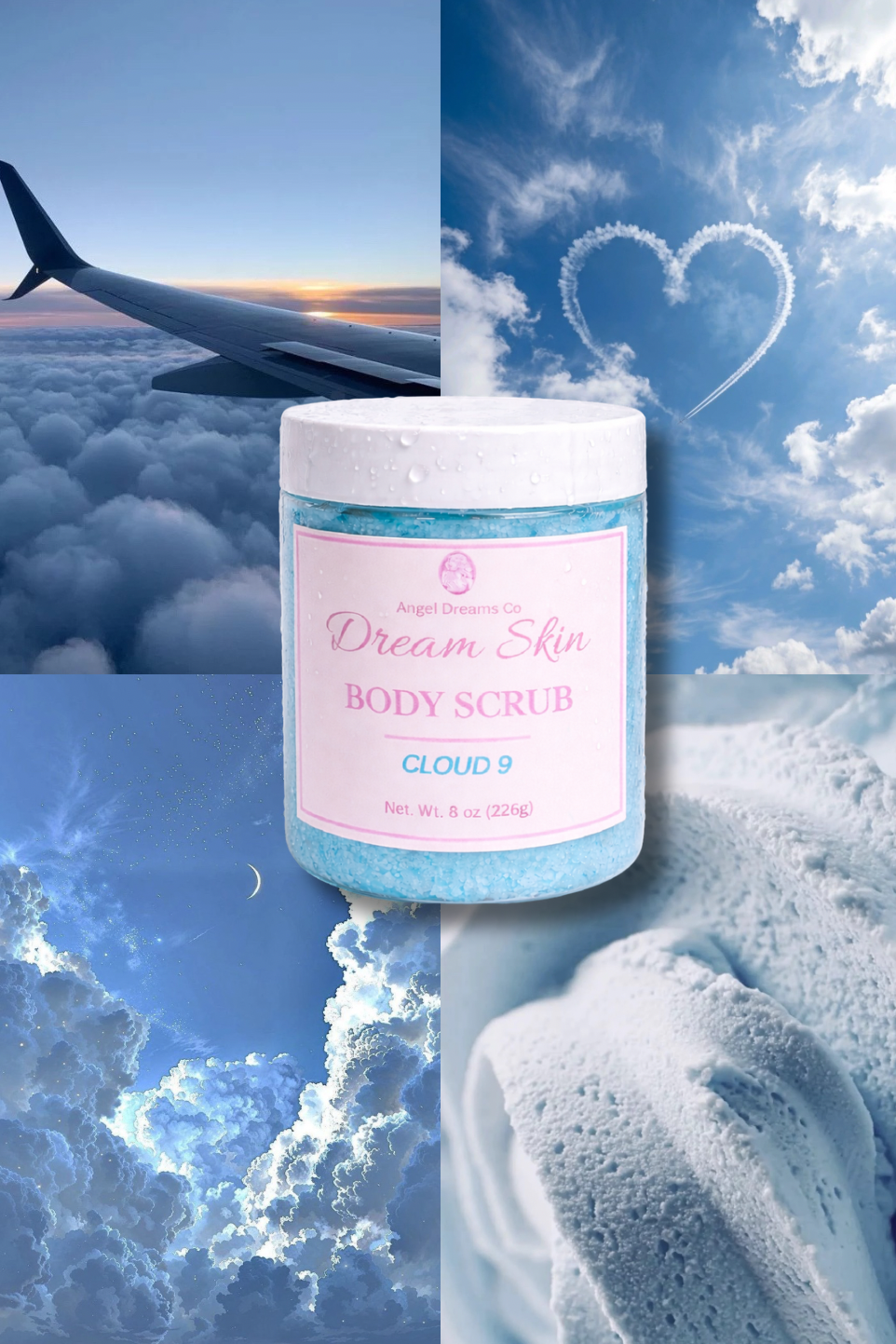 Dream Skin Body Scrub- Cloud 9 (8 oz)