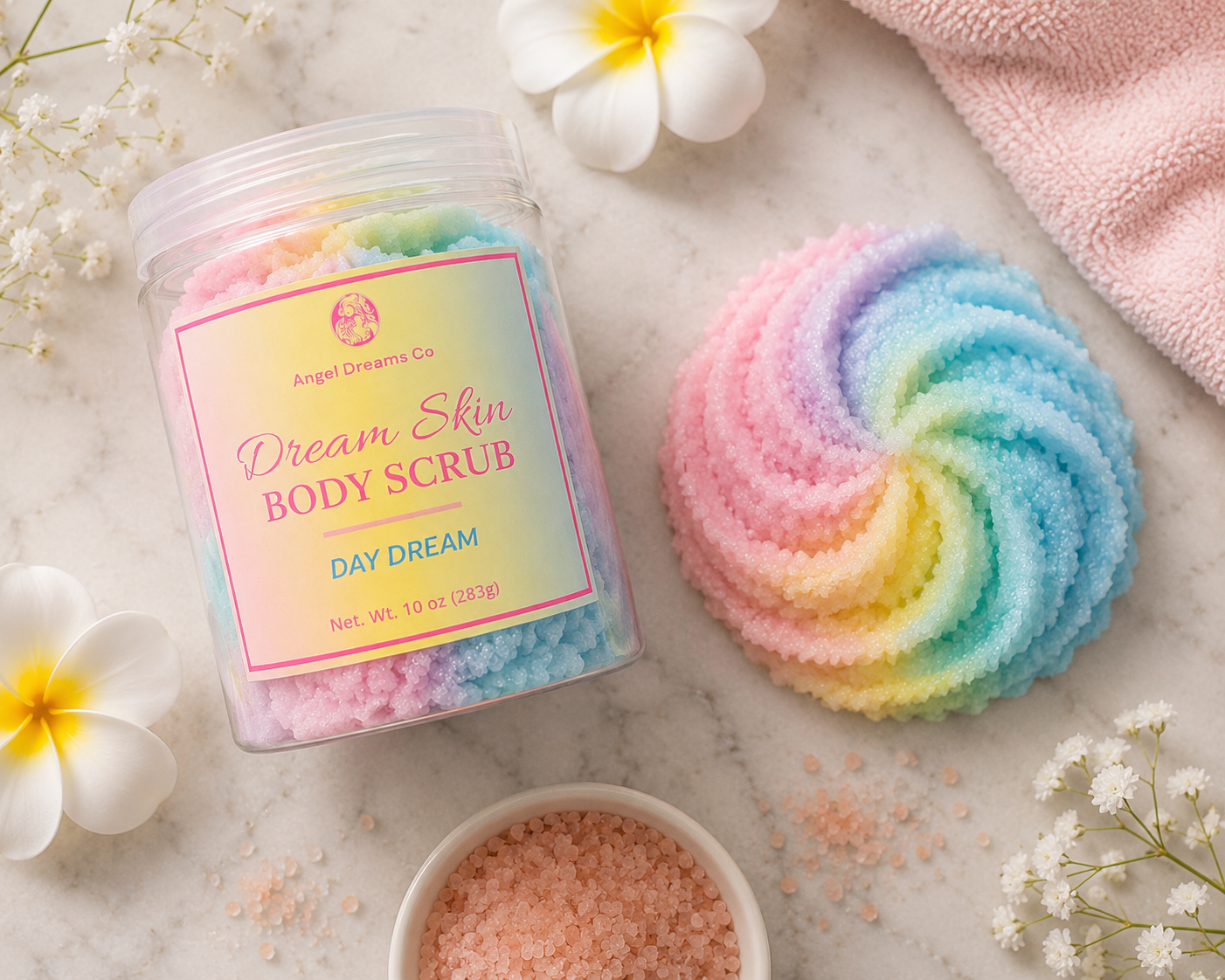 Dream Skin Body Scrub- Day Dream (10oz)