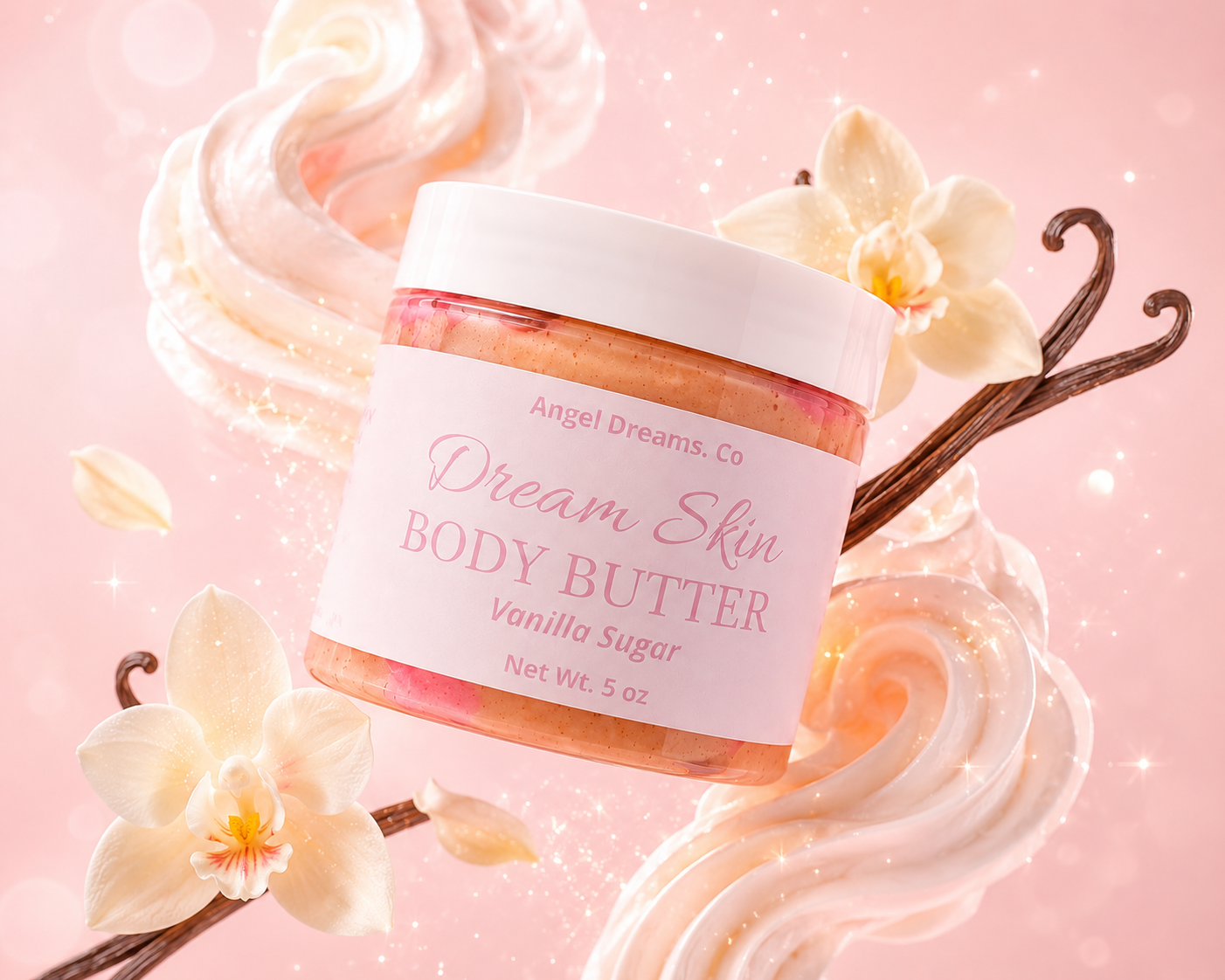 Dream Skin Body Butter- Vanilla sugar (5oz)