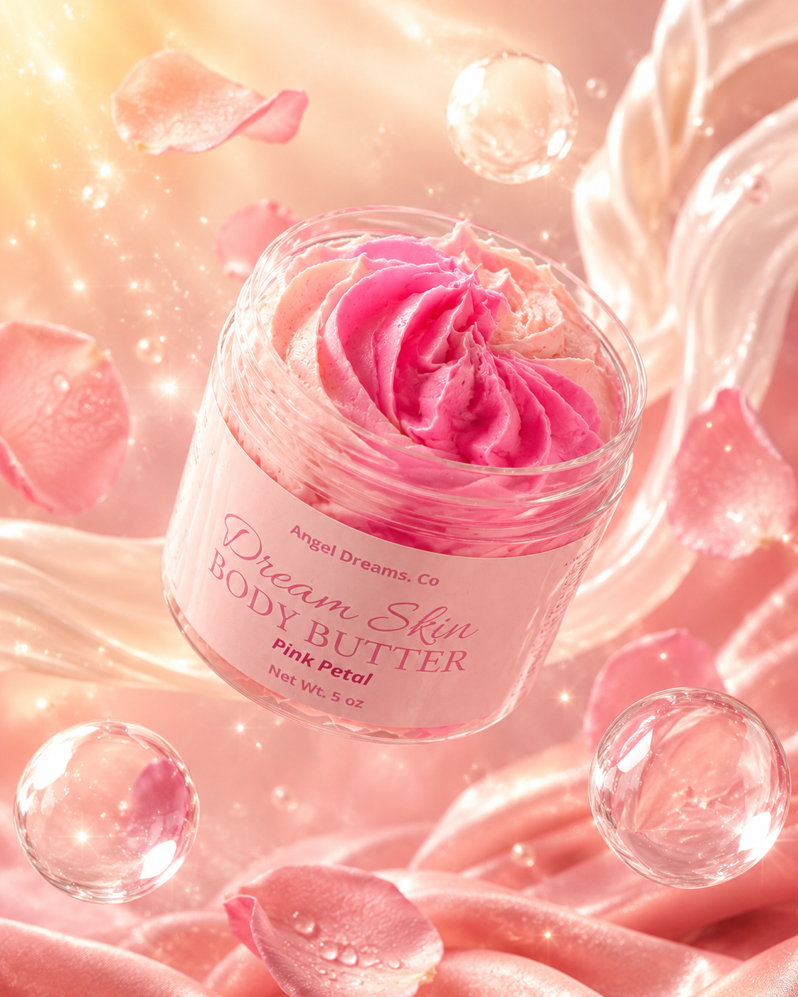 Dream Skin Pink Petal Shea Butter Body Butter(5oz)