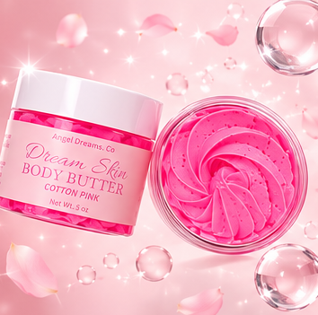 Dream Skin Body Butter- Cotton Pink(5oz)