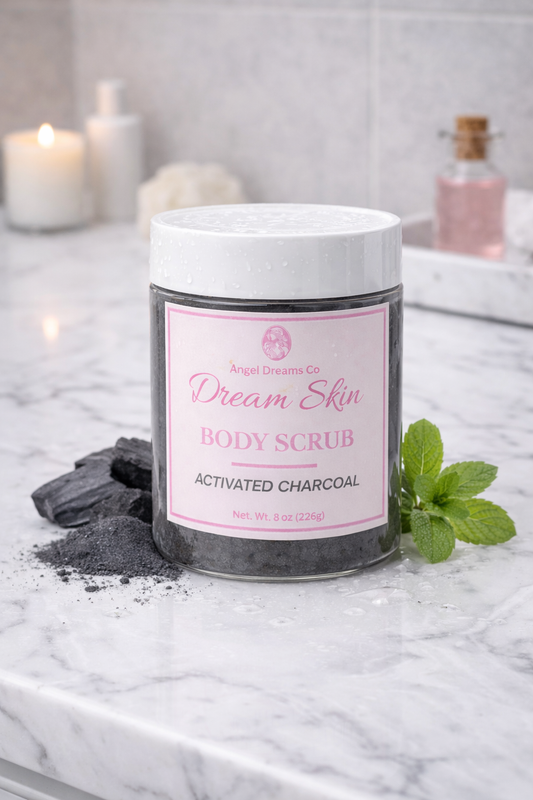 Dream Skin Body Scrub-Activated Charcoal(8oz)