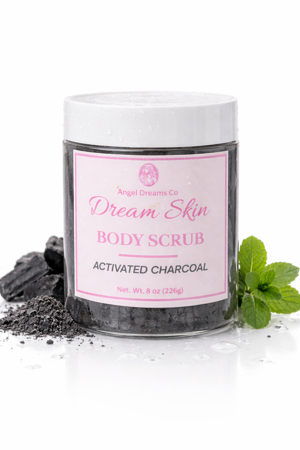 Dream Skin Body Scrub-Activated Charcoal(8oz)