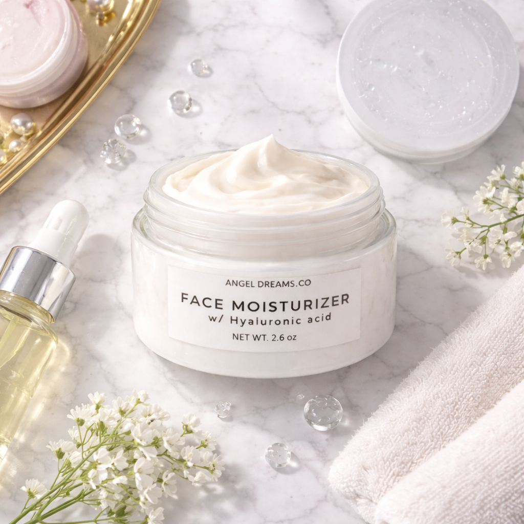 Dream Skin Face Moisturizer – Hyaluronic Acid Hydration (2.6 oz)