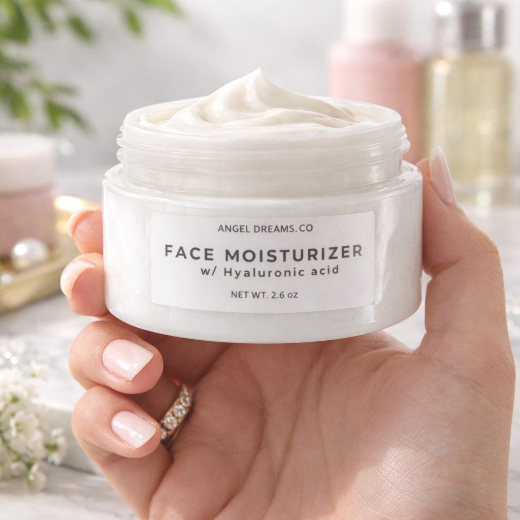 Dream Skin Face Moisturizer – Hyaluronic Acid Hydration (2.6 oz)