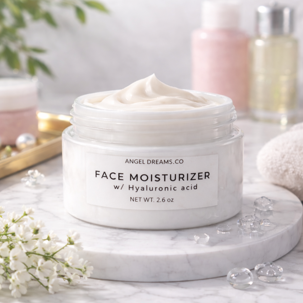Dream Skin Face Moisturizer – Hyaluronic Acid Hydration (2.6 oz)